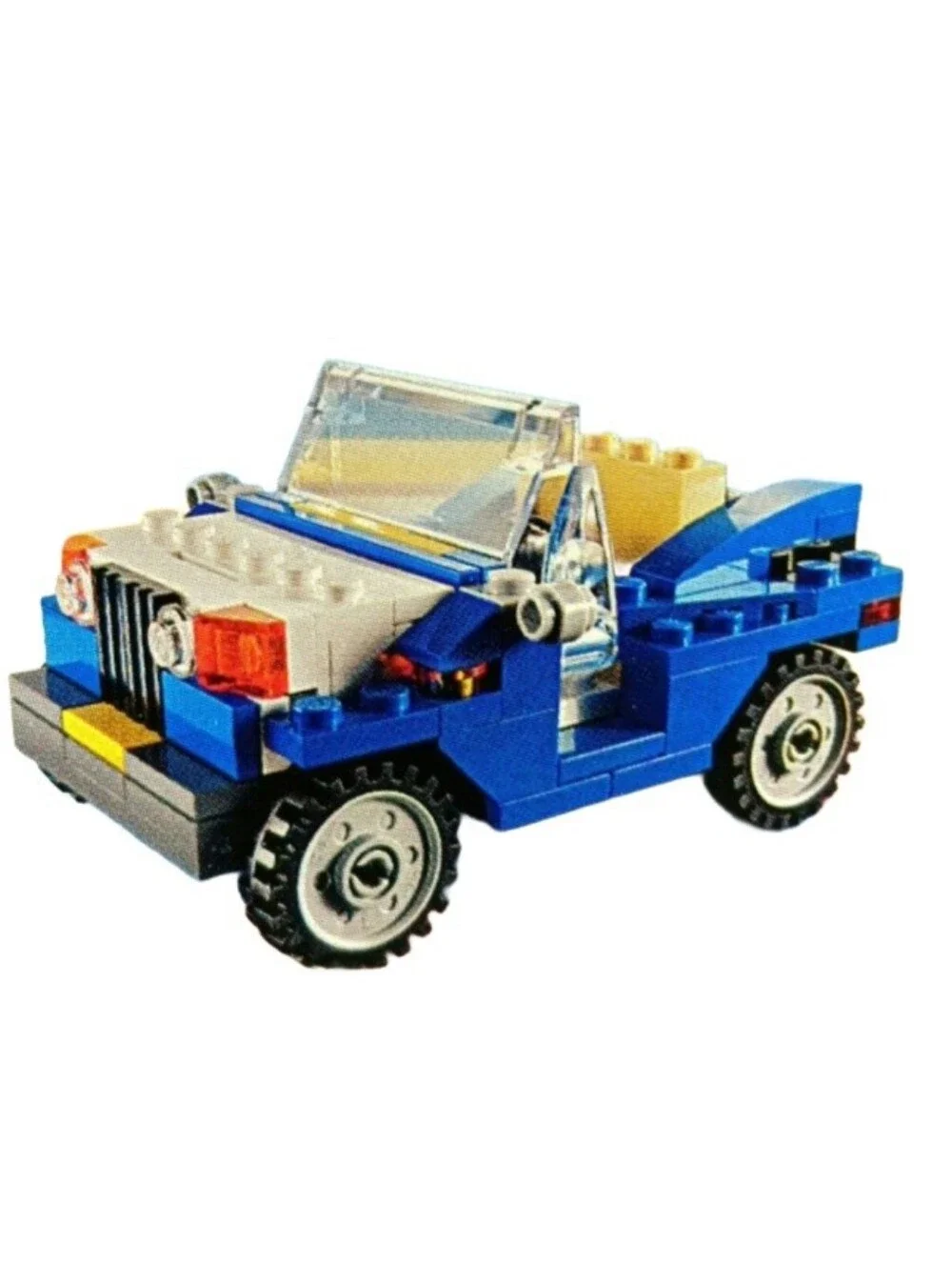 Lego Creator Blue Roadster #6913 (3 in 1) Set | EUC | Ages 6+